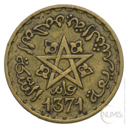 Maroko: 10 Francs 1371 (1952) | Mohammed V