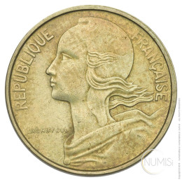Francija - Peta republika: 10 Centimes 1963
