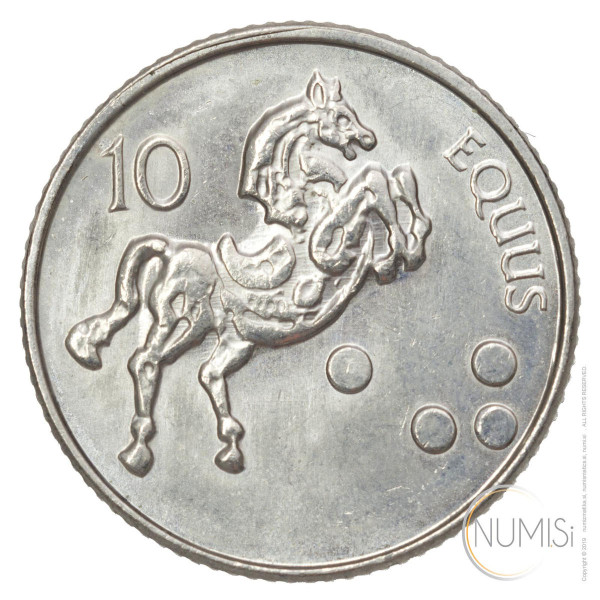 Slovenija - Republika: 10 Tolarjev 2000 (SI1013X001209) numizmatika kovanci