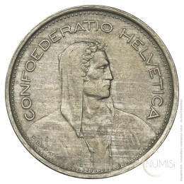 Švica: 5 CHF 1968