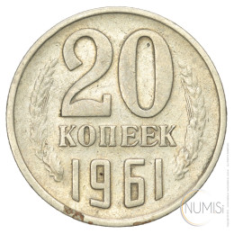 ZSSR: 20 Kopecks 1961