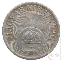 Madžarska - Kraljevina: 10 filler 1940 | Miklós Horthy