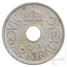 Madžarska - Kraljevina: 20 Filler 1941 | Miklós Horthy