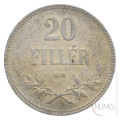 Avstro-Ogrska: 20 filerjev 1916 | Karl I (HU1097X001495) numizmatika kovanci