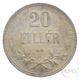 Avstro-Ogrska: 20 filerjev 1916 | Karl I