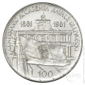 Italija - Republika: 100 Lire 1981- CENTENARIO ACADEMIA NAVALE DI LIVORNO (IT1032440100X000179) numizmatika kovanci
