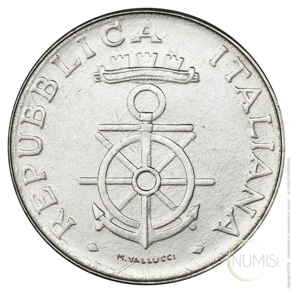 Italija - Republika: 100 Lire 1981- CENTENARIO ACADEMIA NAVALE DI LIVORNO (IT1032440100X000179) numizmatika kovanci