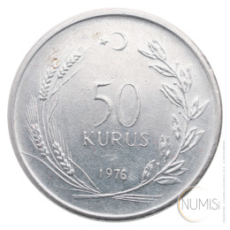 Turčija: 50 Kuruş 1976