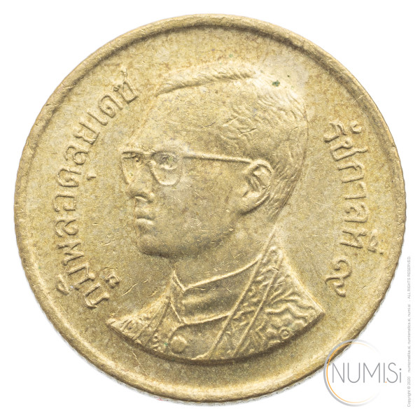 Tajska: 25 Satang พ.ศ.๒๕๔๕ 2545 (2002) | Rama IX (TH1011X001871) numizmatika kovanci