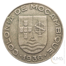 Mozambik: 1 Escudo 1936