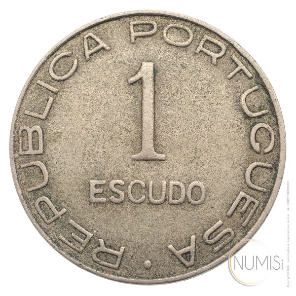 Mozambik: 1 Escudo 1936 (MZ1077X001880) numizmatika kovanci
