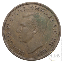 Združeno kraljestvo: 1 Penny 1937 | George VI