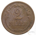 Madžarska - Kraljevina: 2 Filler 1939| Miklós Horthy (HU1074X001901) numizmatika kovanci