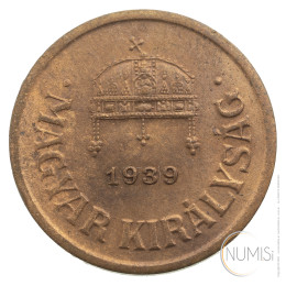 Madžarska - Kraljevina: 2 Filler 1939| Miklós Horthy