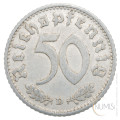 Nemčija - Tretji Rajh: 50 Reichspfennig 1935 D (DE1078X002090) numizmatika kovanci