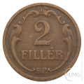 Madžarska - Kraljevina: 2 filler 1935 | Miklós Horthy (HU1078X002093) numizmatika kovanci