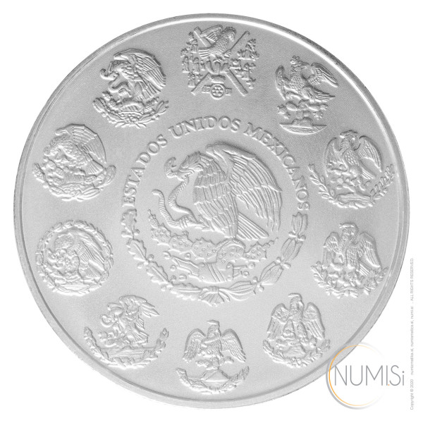 Mehika: srebrnik Libertad 1 oz ST 2016 .999 srebro, Casa de Moneda de México (MX0997X002148) numizmatika kovanci