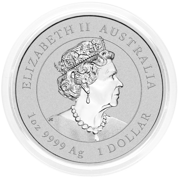 Avstralija: 1 AUD 2021 - 1oz .9999 Ag BU - Lunar III - Year of OX ( VOL ) (AU0992X002166) numizmatika kovanci