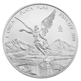Mehika: srebrnik Libertad 1 oz BU 2020 .999 srebro, Casa de Moneda de México