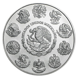 Mehika: srebrnik Libertad BU 1 oz 2022 .999 srebro, Casa de Moneda de México