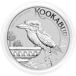 Avstralija: 1 AUD 2022 - 1oz .9999 Ag BU - KOOKABURRA