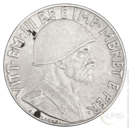 Italijanski protektorat Albanije: 0.20 Lek 1939 R XVIII | Vittorio Emanuele III