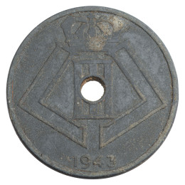 Belgija: 25 Centimes 1943