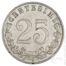 Italija - Kraljevina: 25 Centesimi 1902 R | Victor Emmanuel III