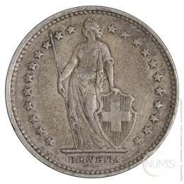 Švica: 2 CHF 1920 B