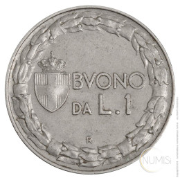 Italija - Kraljevina: 1 Lira 1928 | Victor Emmanuel III