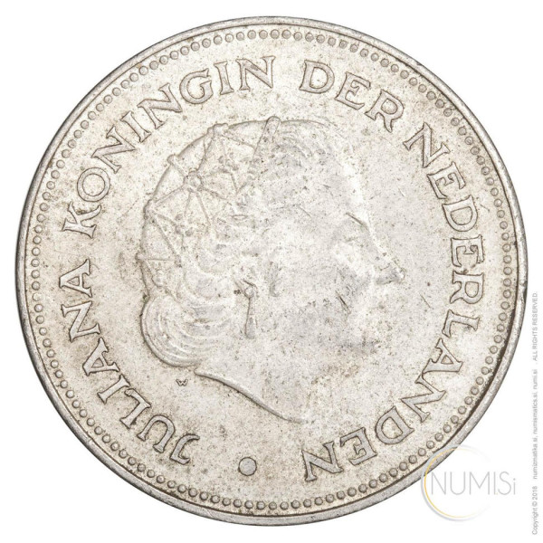 Nizozemska - Kraljevina: 10 Gulden 1970 | Juliana (NL1043220100X000413) numizmatika kovanci