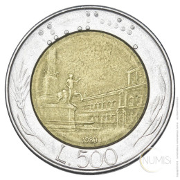 Italija - Republika: 500 lir 1983