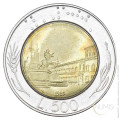 Italija - Republika: 500 lir 1989 (IT1024440100X000045) numizmatika kovanci