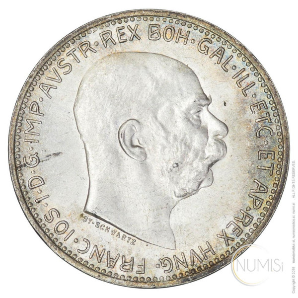 Avstro-Ogrska: 1 Corona 1915 | Franz Joseph I (AT1098220100X000483) numizmatika kovanci