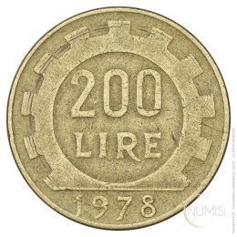 Italija - Republika: 200 lir 1978