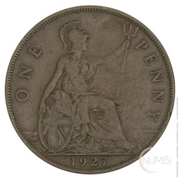 Združeno kraljestvo: 1 Penny 1927 | George V