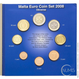 Malta: EURO 2008 - BU / SET (Z DVEMA ZNAMKAMA)
