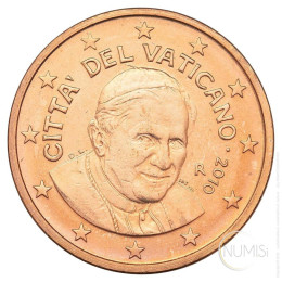 Vatikan - Mestna država: 1 cent 2010 | Benedikt XVI