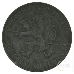  Protektorat Češka in Moravska (1939-1945) : 50 Haleru 1941