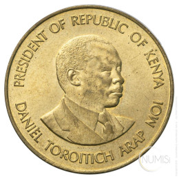 Kenija: 10 cents 1984