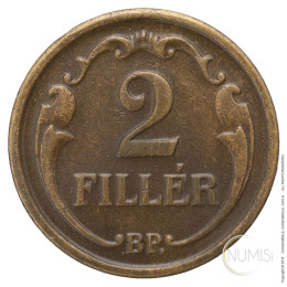 Madžarska - Kraljevina: 2 Filler 1939 | Miklós Horthy