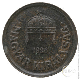 Madžarska - Kraljevina: 2 Filler 1926 | Miklós Horthy