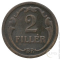 Madžarska - Kraljevina: 2 Filler 1931 | Miklós Horthy (HU1082440100X000795) numizmatika kovanci