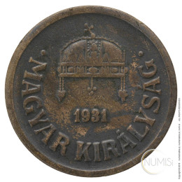 Madžarska - Kraljevina: 2 Filler 1931 | Miklós Horthy