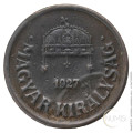 Madžarska - Kraljevina: 2 Filler 1927 | Miklós Horthy (HU1086440100X000796) numizmatika kovanci