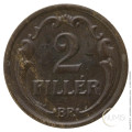Madžarska - Kraljevina: 2 Filler 1935 | Miklós Horthy (HU1078440100X000800) numizmatika kovanci