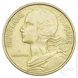 Francija - Peta republika: 10 Centimes 1963