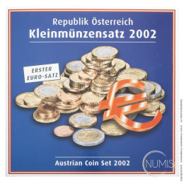 Avstrija: ATS 2002 - BU / SET