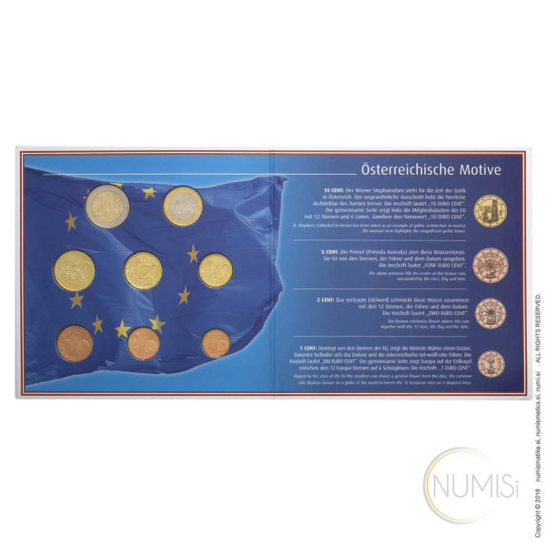 Avstrija: ATS 2002 - BU / SET (AT1011440600X000861) numizmatika kovanci