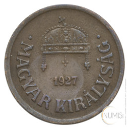 Madžarska - Kraljevina: 2 Filler 1927 | Miklós Horthy